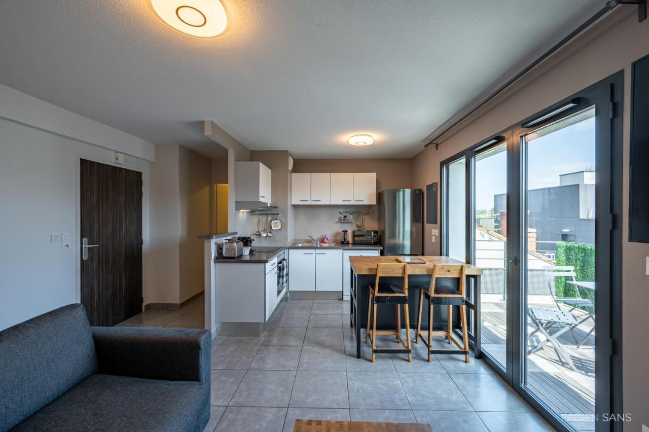 Le Saint Exupery - T3 Centre Ville Avec Balcon + Parking Gratuit 圖盧茲 外观 照片