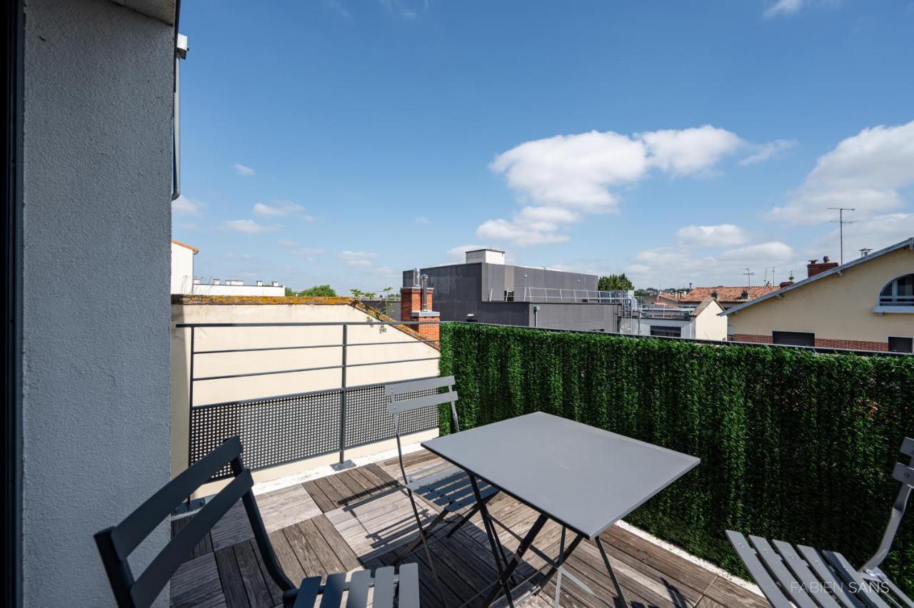 Le Saint Exupery - T3 Centre Ville Avec Balcon + Parking Gratuit 圖盧茲 外观 照片